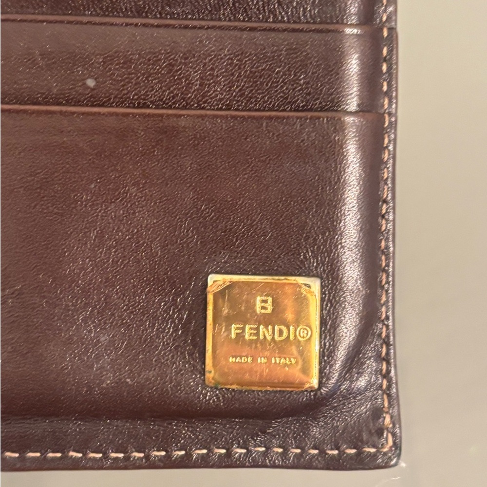Fendi Brown Zucca Bifold Wallet - Picture 2 of 11